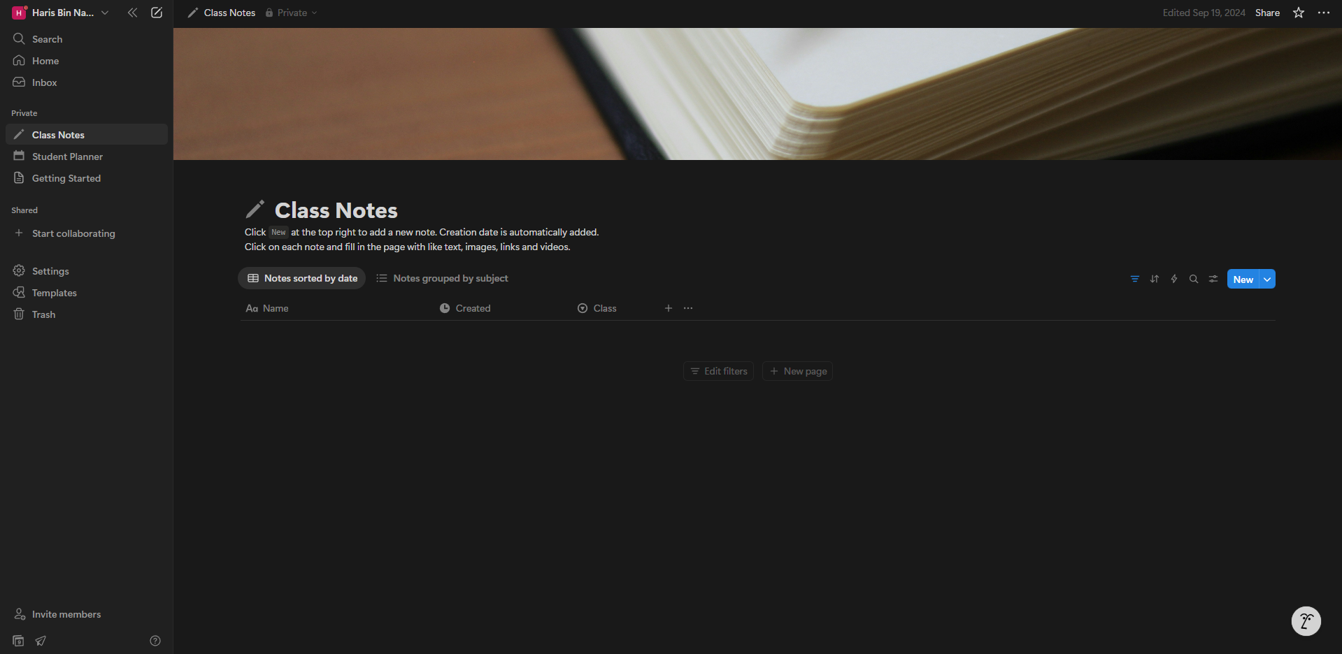 Notion AI Interface