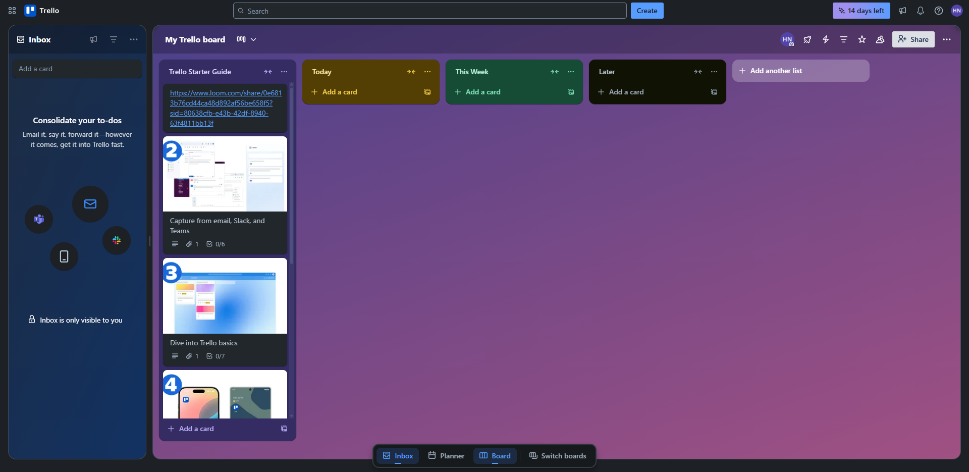 Trello AI Interface